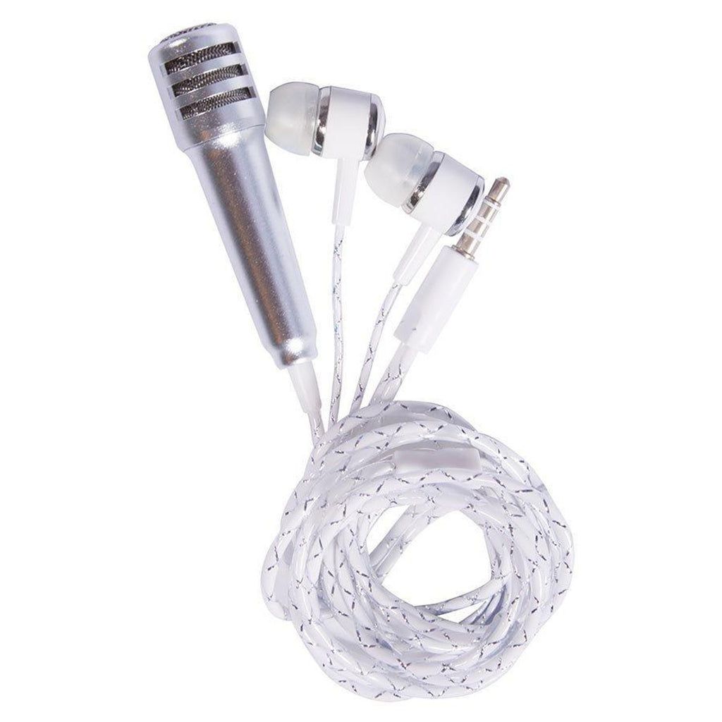 Smart Phone Karaoke - Microphone & Earbuds