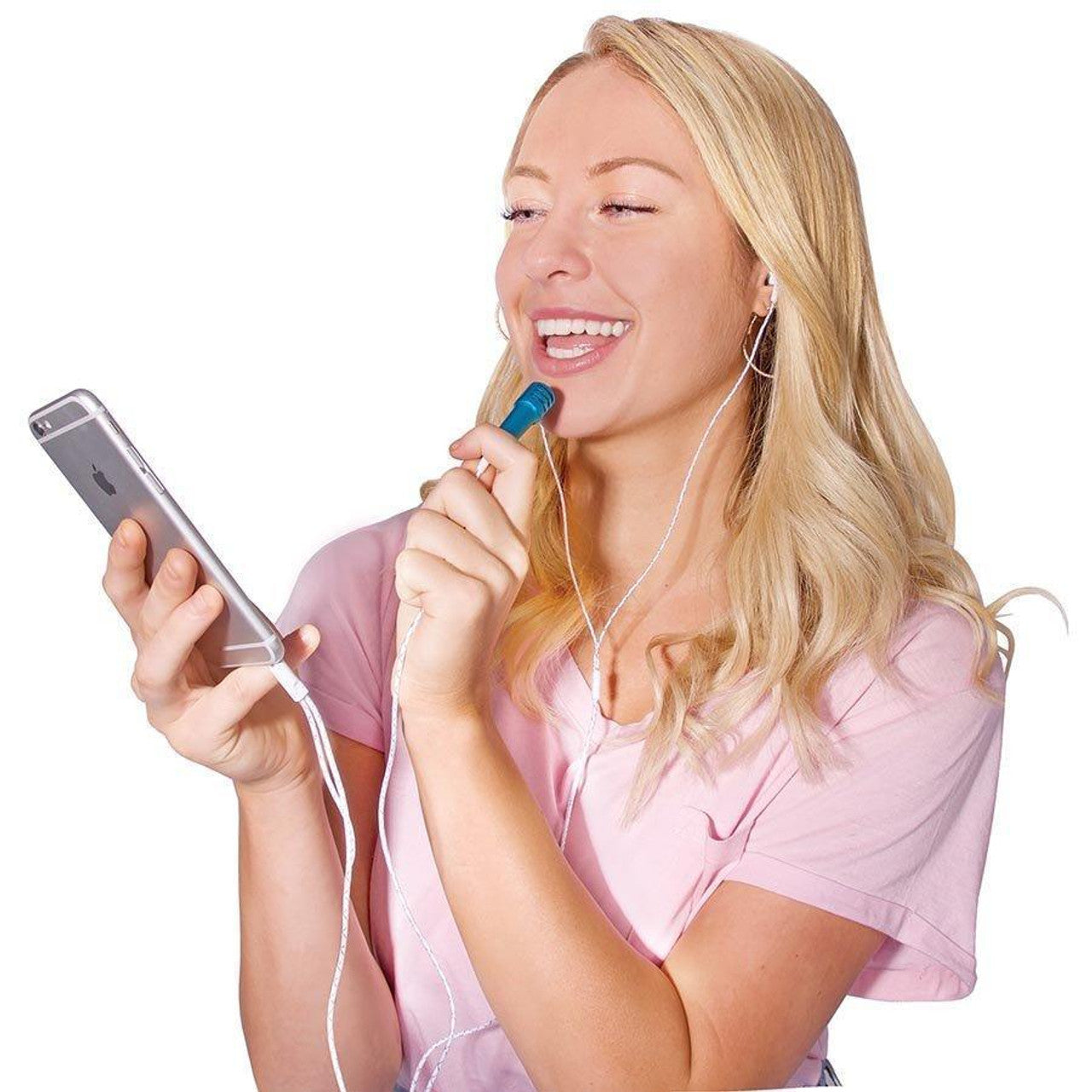 Smart Phone Karaoke - Microphone & Earbuds