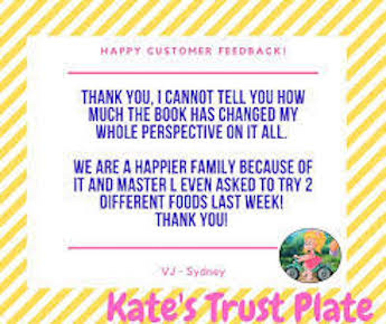 Book - Kate's Trust Plate