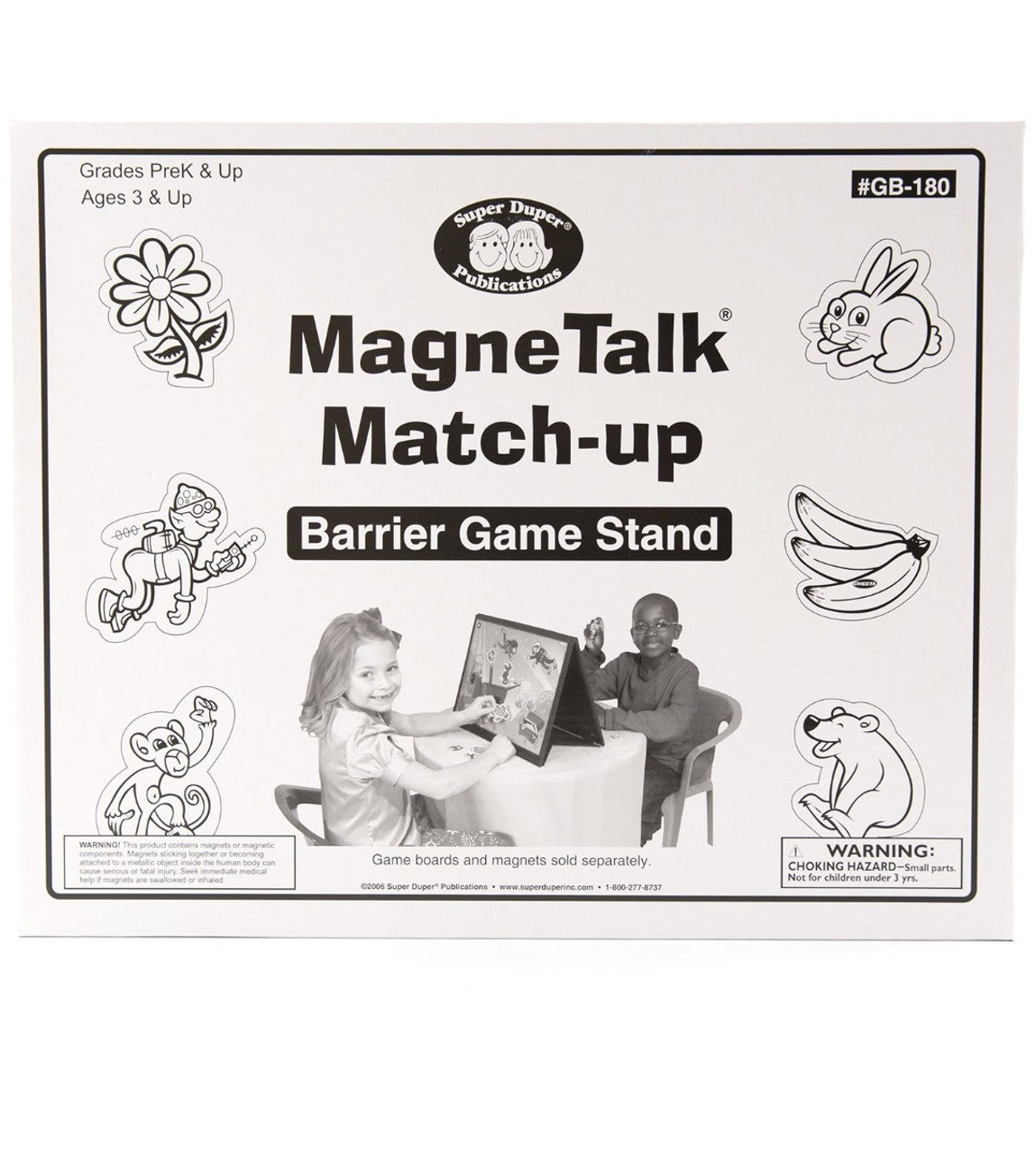 MagneTalk Match-up Barrier Game Stand