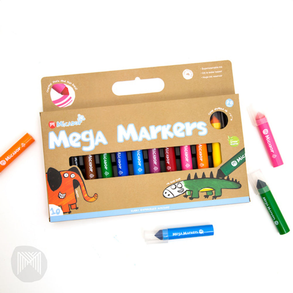 Mega Markers Pack of 10