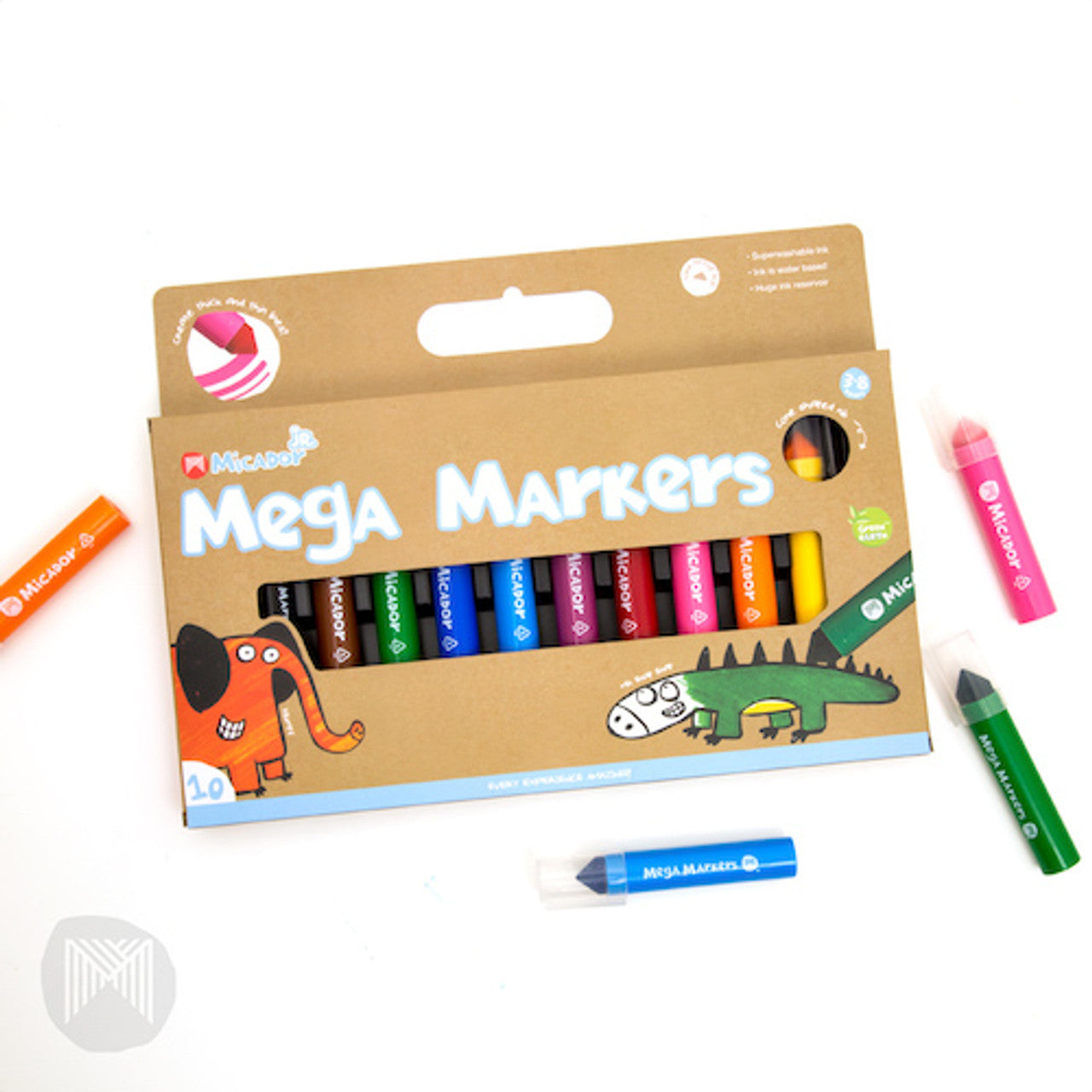 Mega Markers Pack of 10