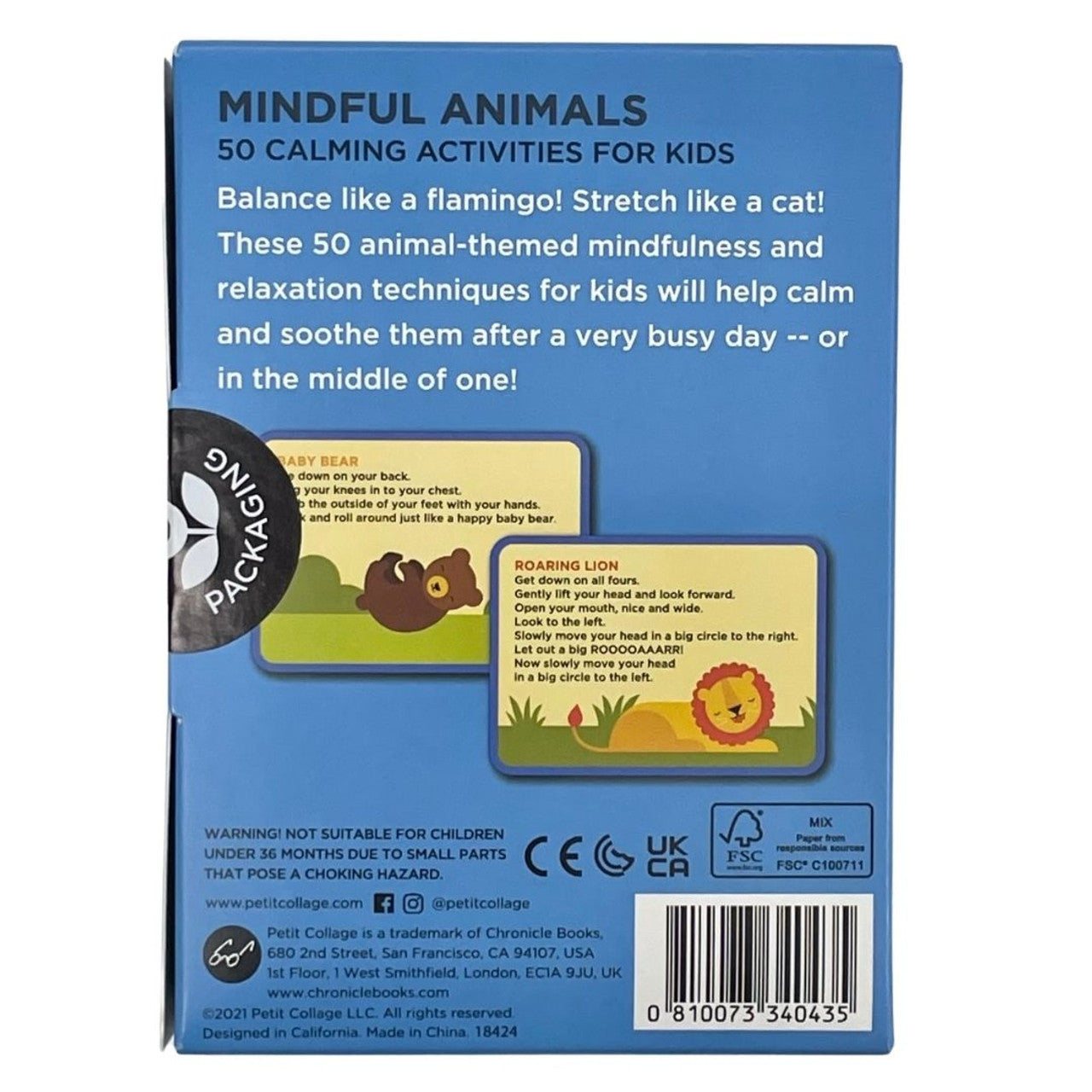 Mindful Animals - Calming Activity Cards