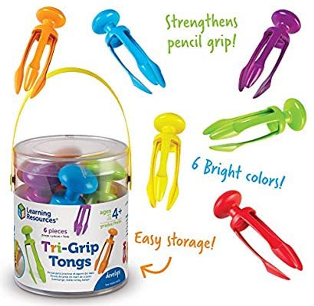 Tri-Grip Tongs (set of 6)