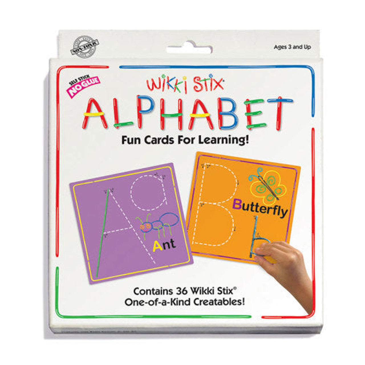 Wikki Stix Alphabet Card Set