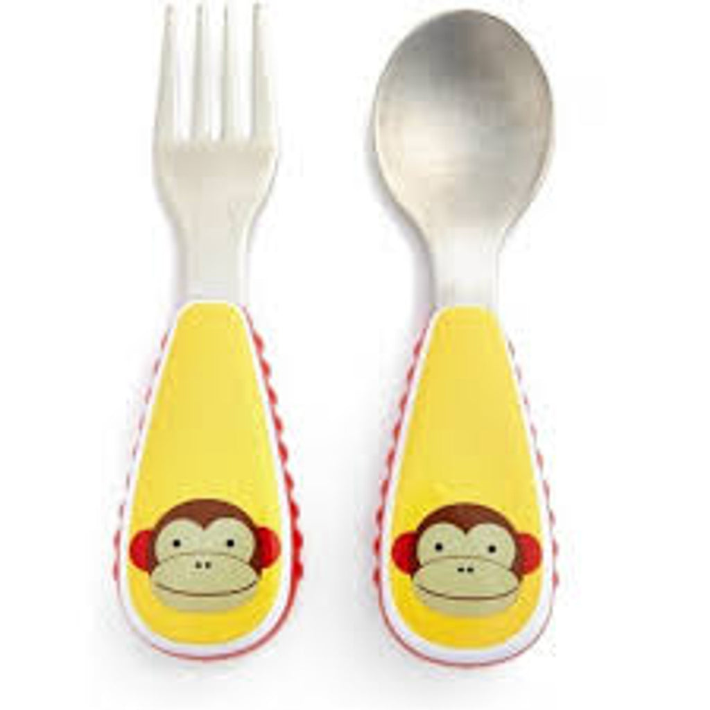 Skip Hop Zoo Utensils Fork and Spoon